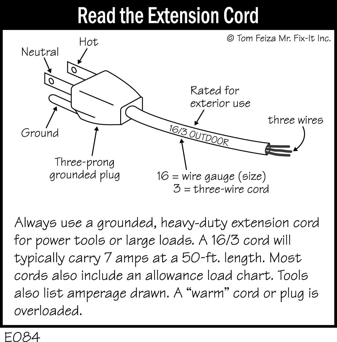 extension cord wiring diagram 3 pin