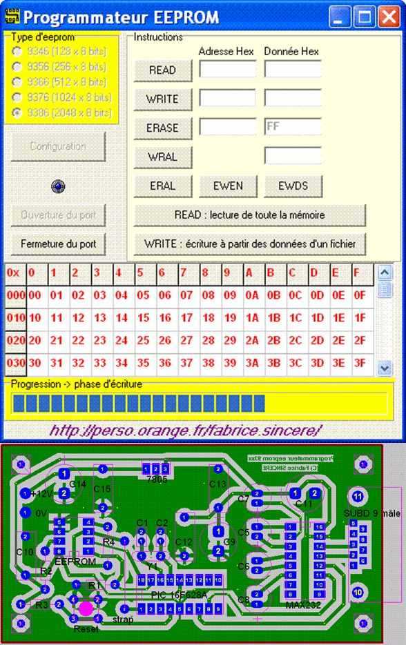 eprom programmer schematic diagram
