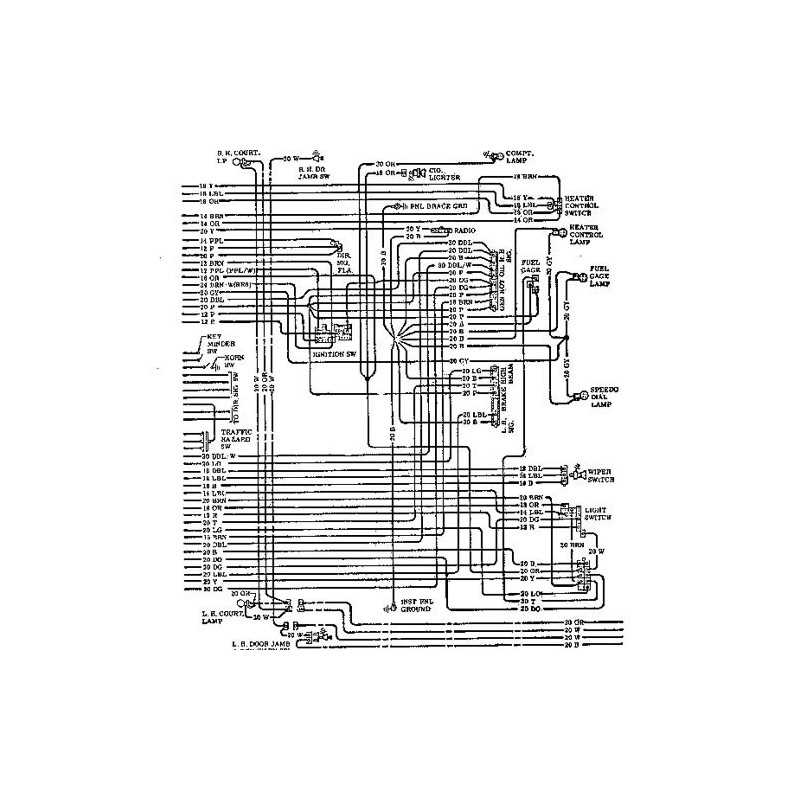 1972 chevy wiring diagram