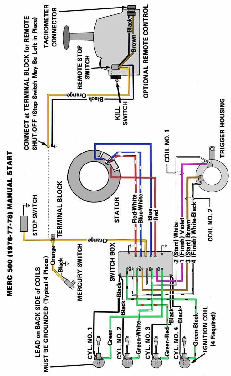 mercury ignition wiring diagram mercury ignition wiring diagram