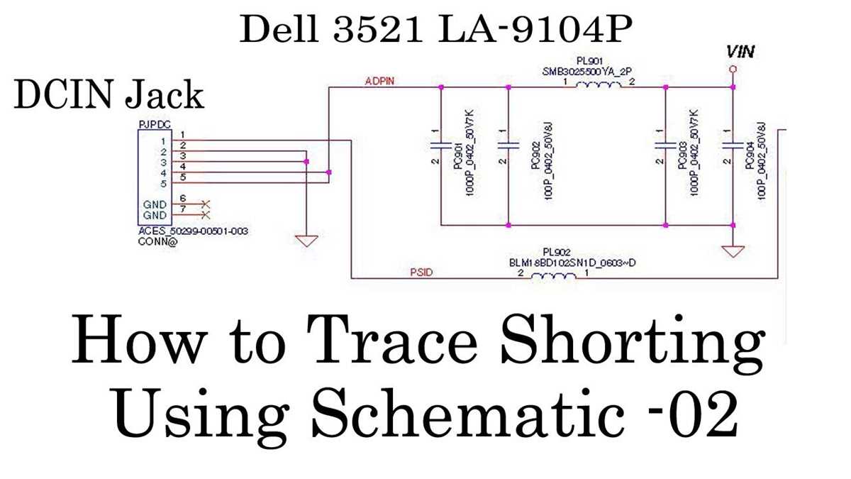 dell laptop battery circuit diagram