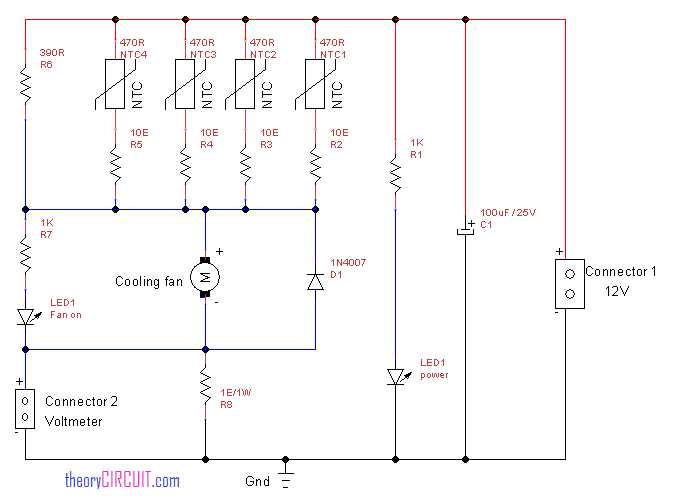 fan control circuit diagram