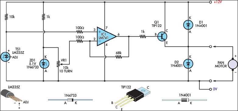 fan control circuit diagram