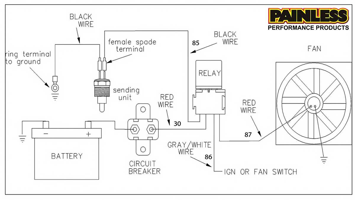 fan relay wiring diagram