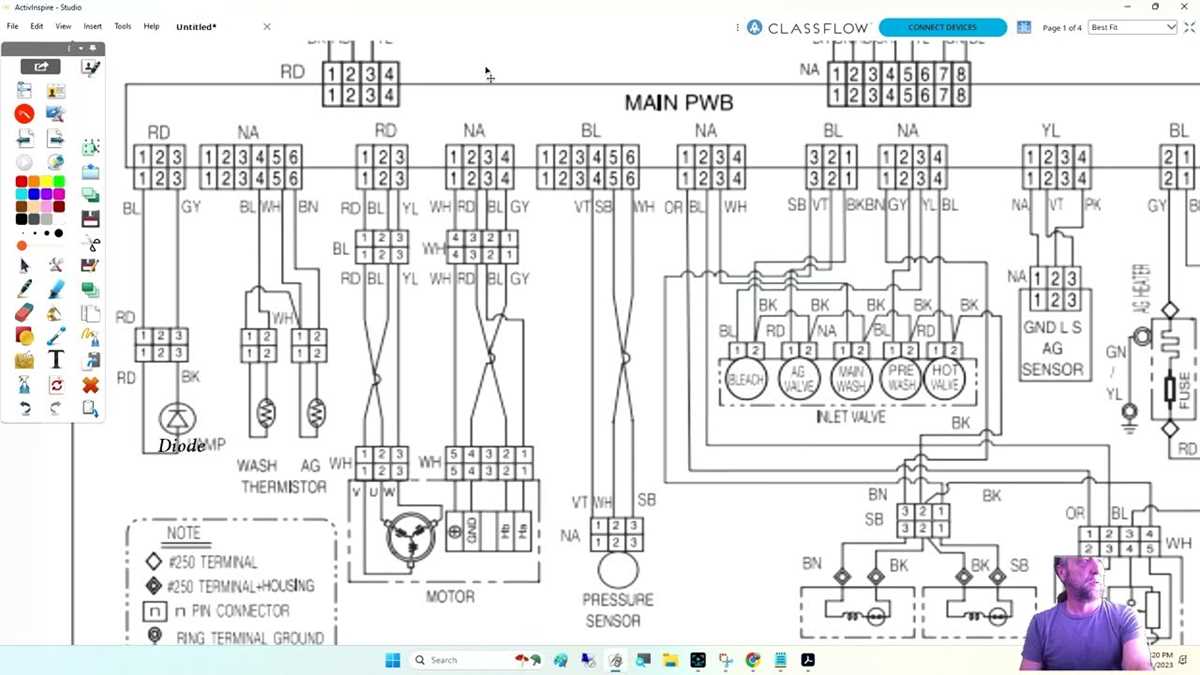 lg washer drain pump wiring diagram