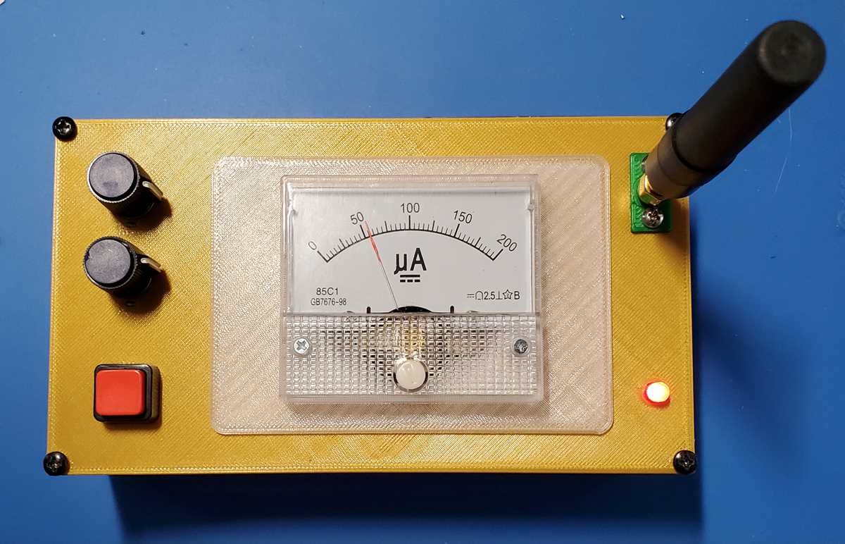 field strength meter schematic diagram
