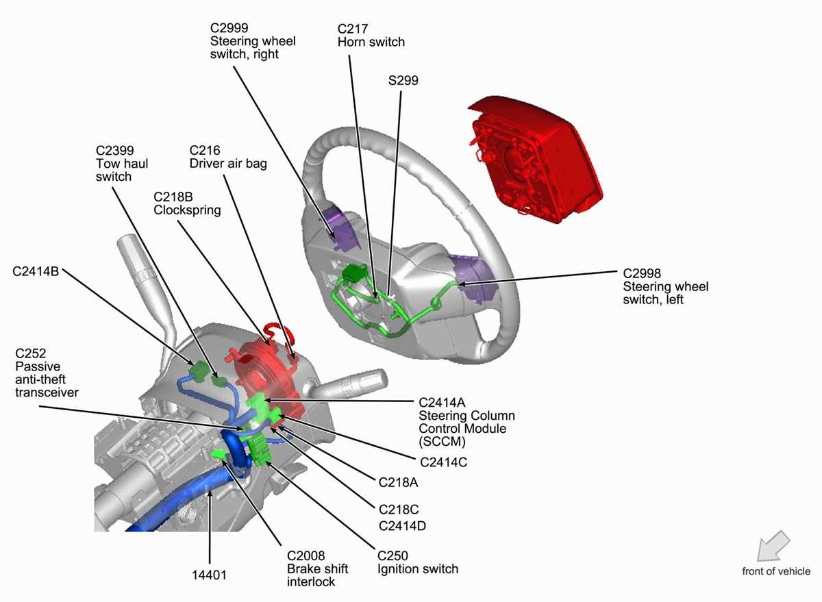 f150 ford steering column wiring diagram