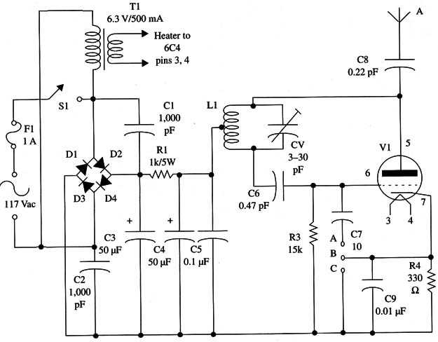 fm stereo transmitter schematic diagram