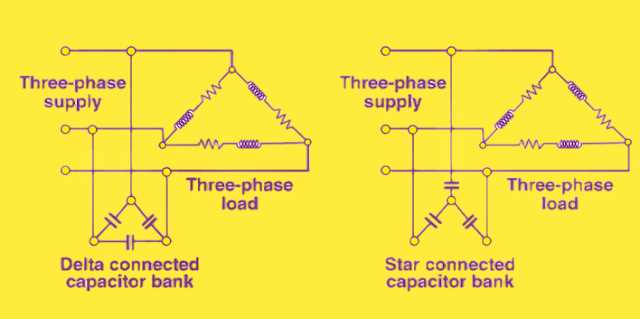 capacitor bank circuit diagram