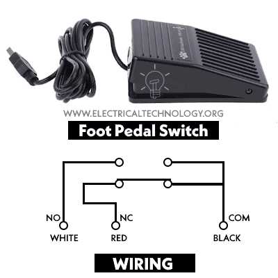 footswitch schematic diagram