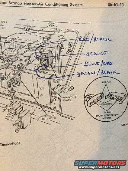 ford blower motor resistor wiring diagram