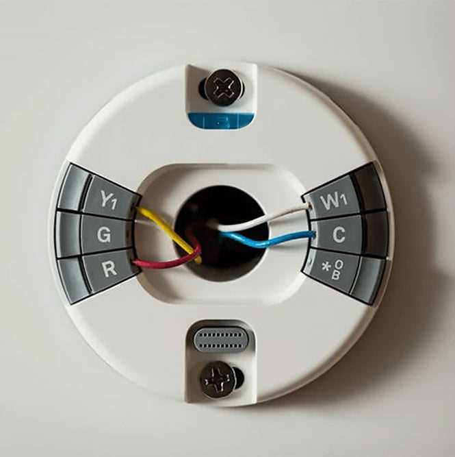 four wire thermostat wiring diagram