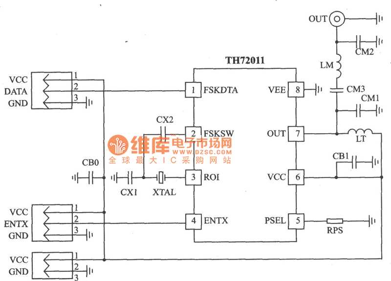 fsk circuit diagram