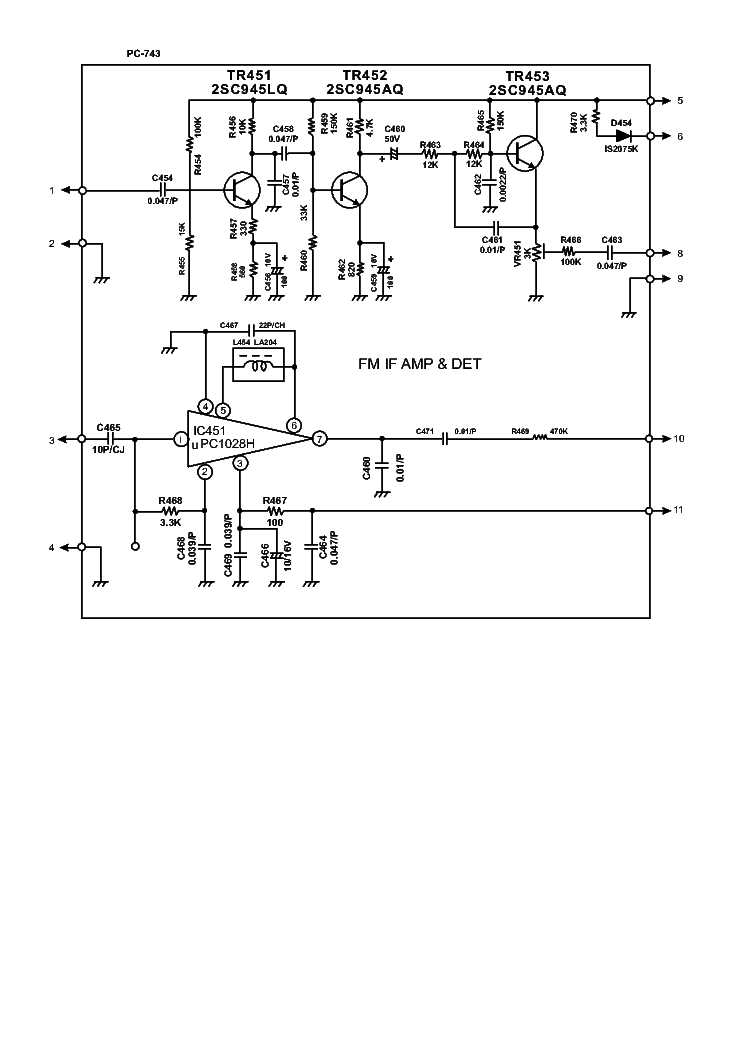 uniden 520xl schematic diagram brd