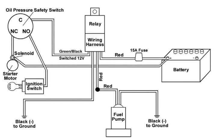 fuel pump relay wiring diagram