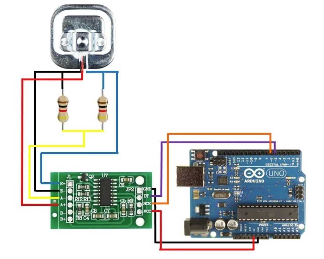 hx711 circuit diagram