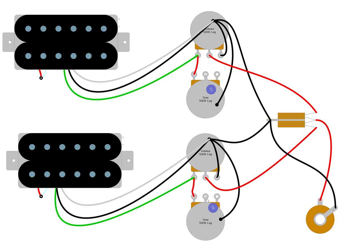 les paul schematic diagram