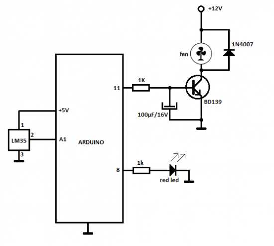 dc fan speed controller circuit diagram