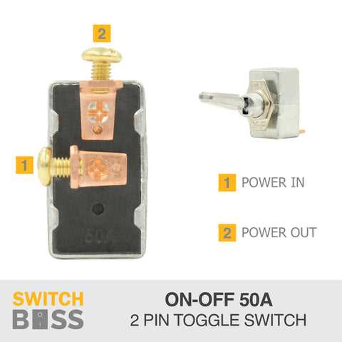 2 pin on off switch wiring diagram