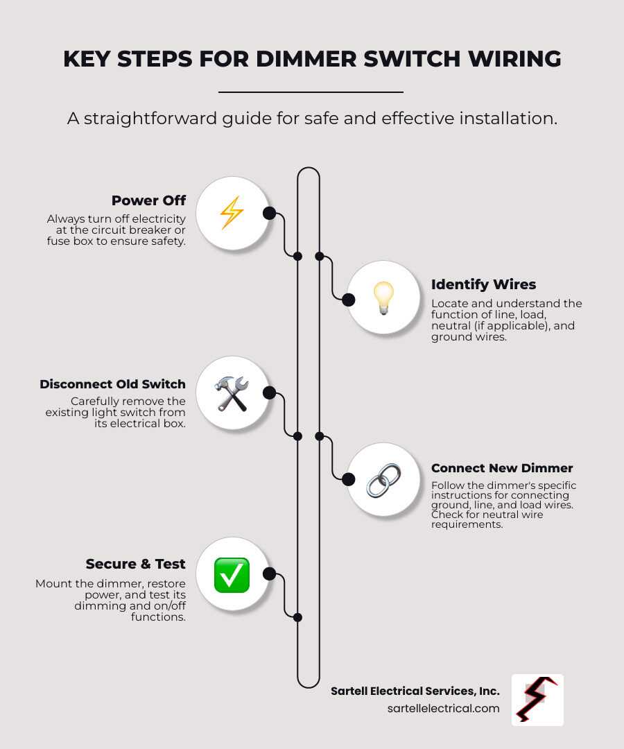single pole dimmer switch wiring diagram