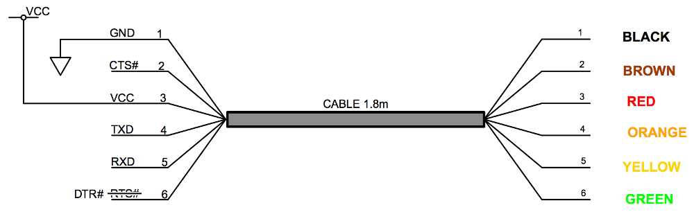 usb to serial circuit diagram