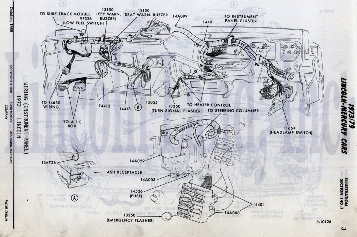 2005 lincoln town car radio wiring diagram