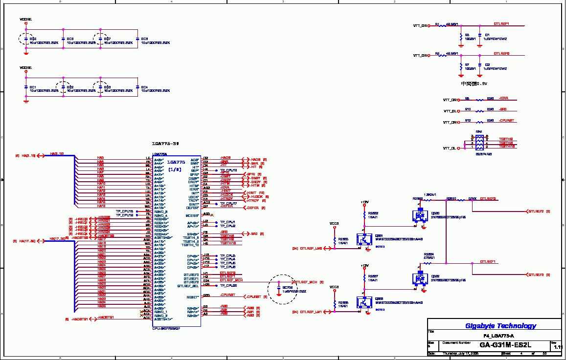 ga h61m ds2 schematic diagram