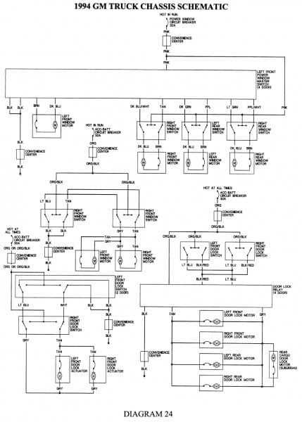 schematic diagram of 93 tbi pu chevy