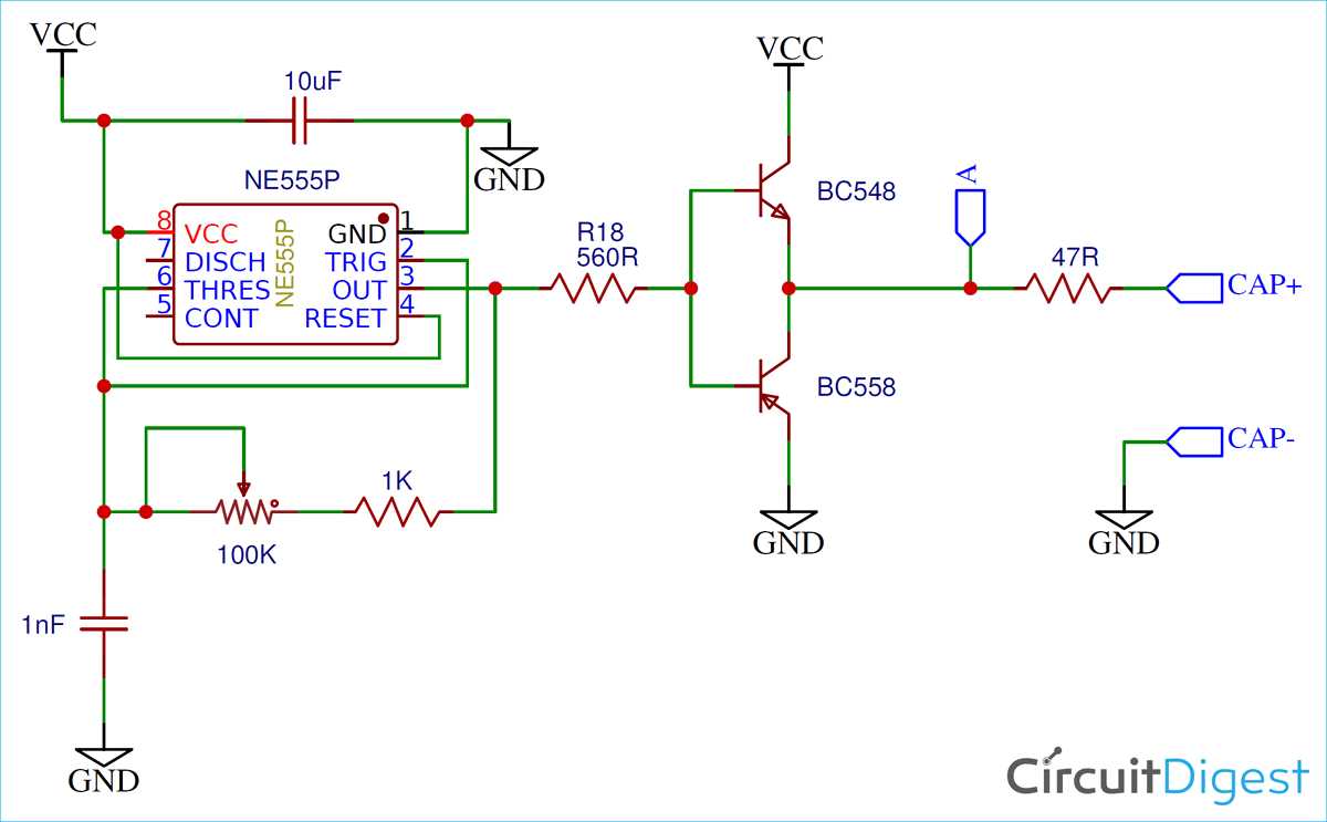 digital capacitance meter circuit diagram
