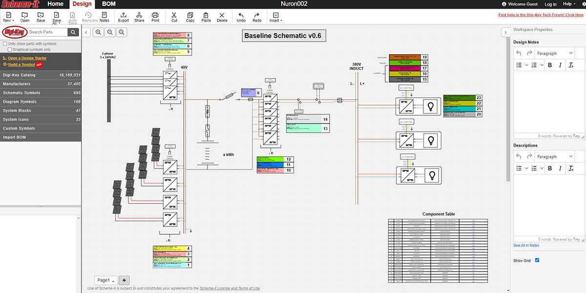 schematic diagram software online