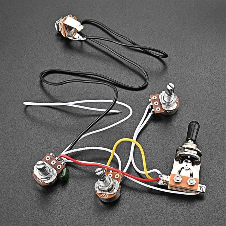 guitar wiring diagrams 2 pickups 1 volume 1 tone
