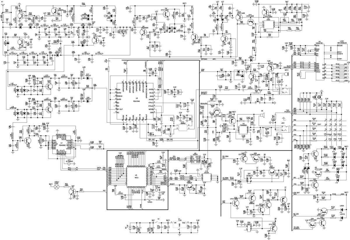baofeng bf 888s schematic diagram