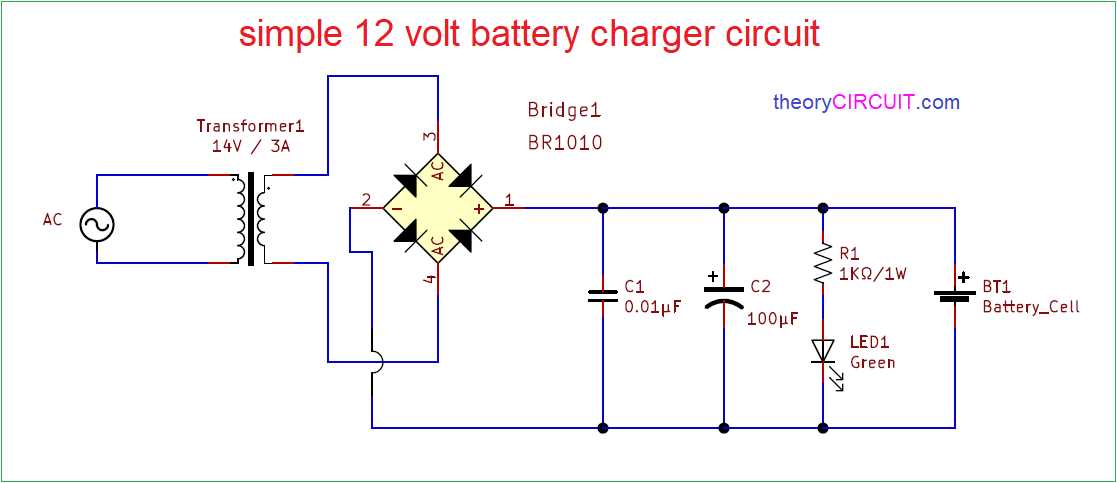 car charger schematic diagram