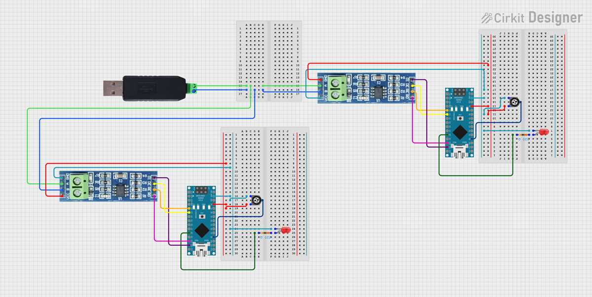 usb to rs485 circuit diagram