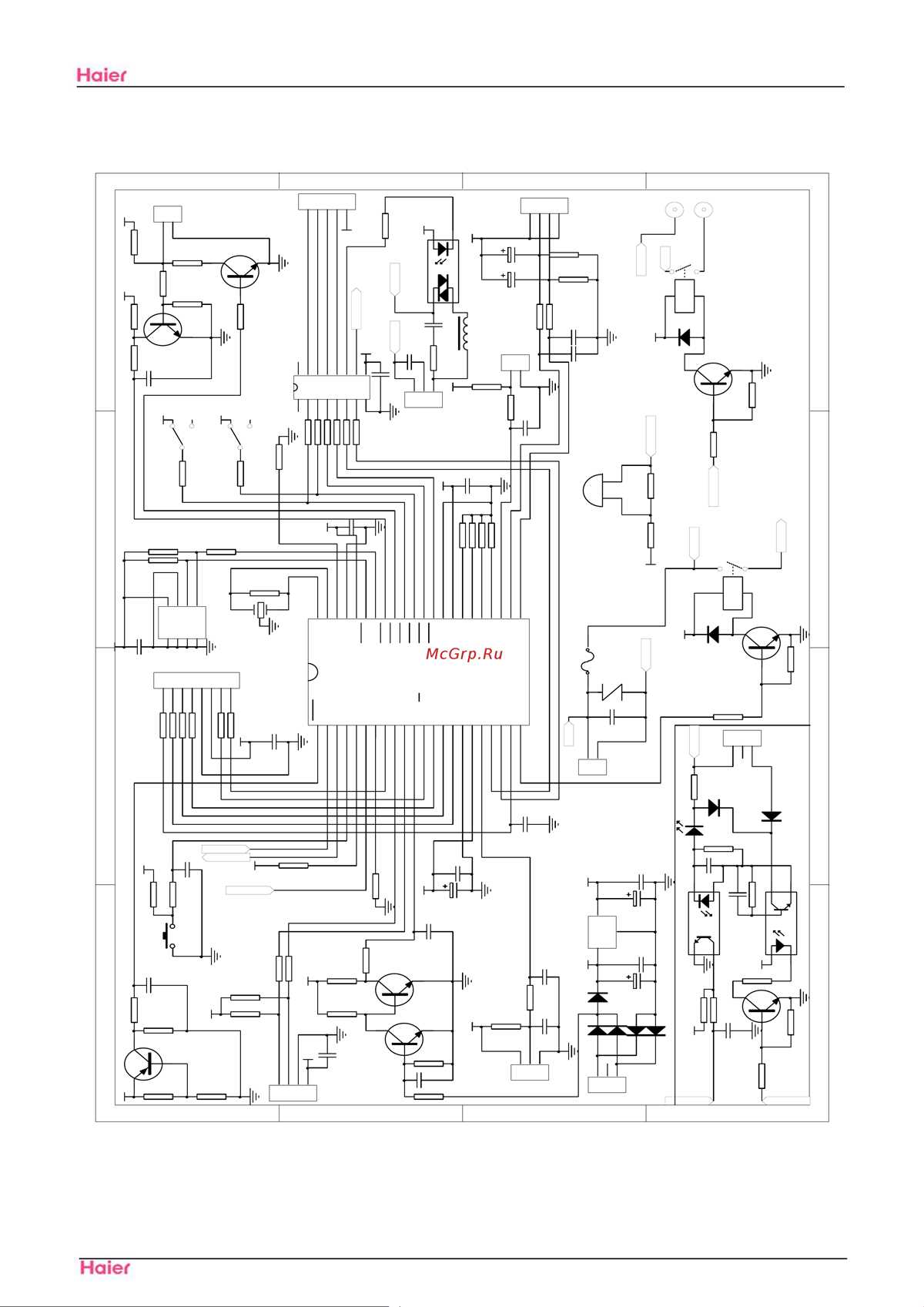 haier schematic diagram hpc12xcr lw