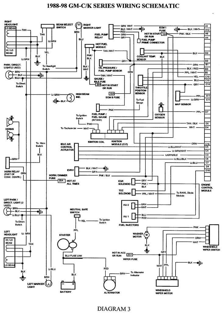 2000 gmc wiring diagram