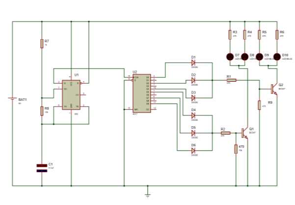 police light circuit diagram