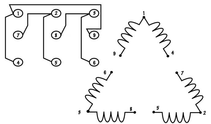 high voltage low voltage motor wiring diagram