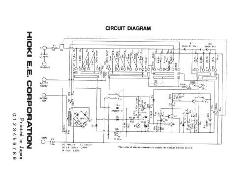 hioki 3030 10 schematic diagram