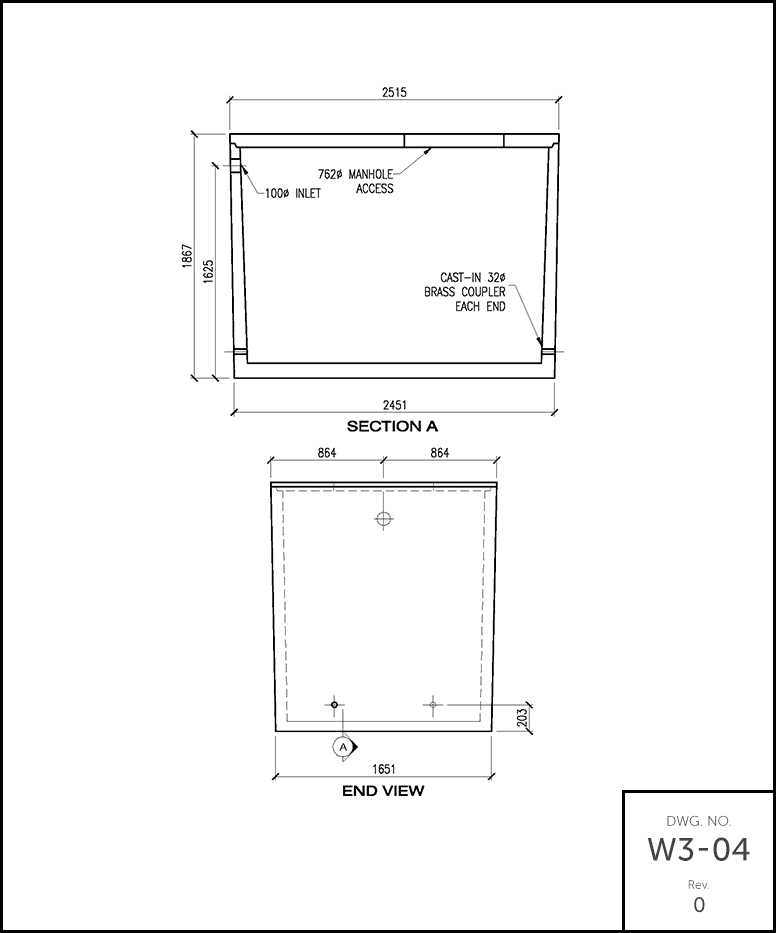 holding tank schematic and diagram