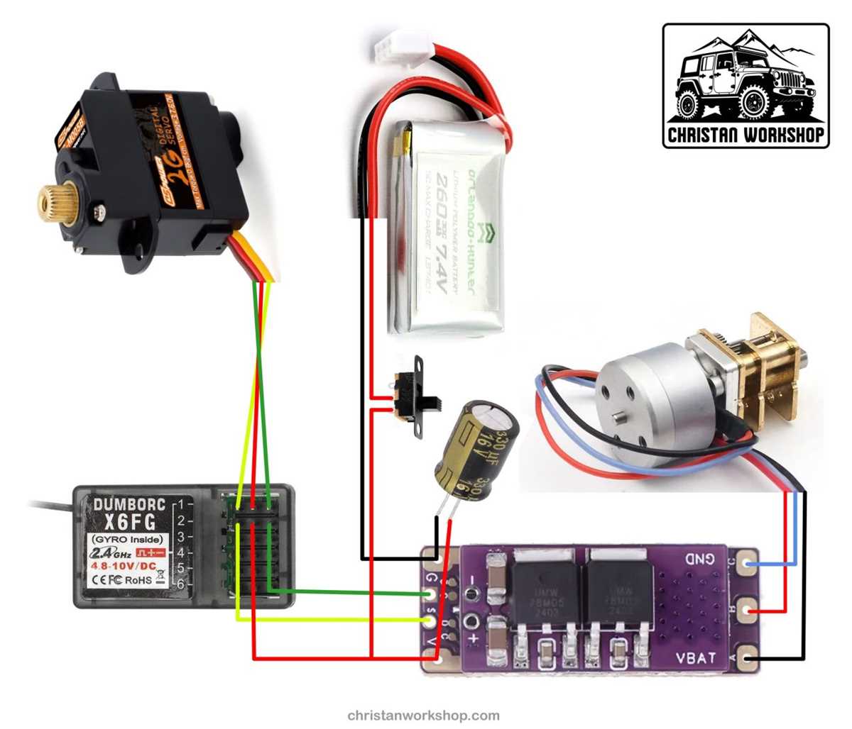 homemade esc circuit diagram for brushless motor