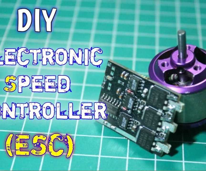 homemade esc circuit diagram for brushless motor