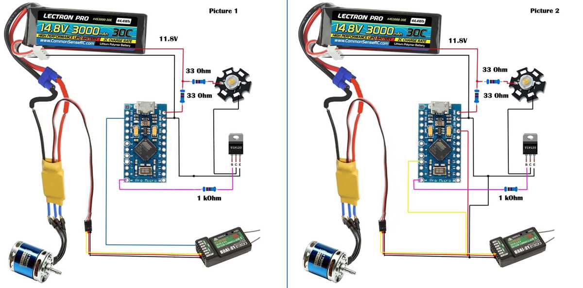 homemade esc circuit diagram for brushless motor