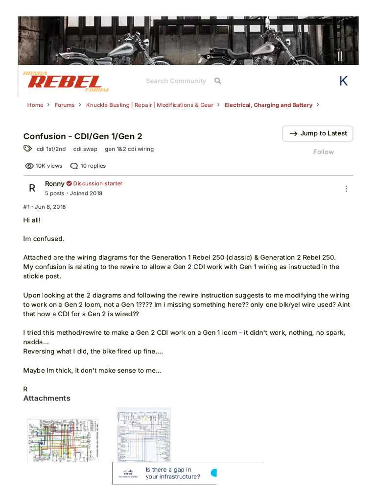 honda rebel dual cdi schematic diagram