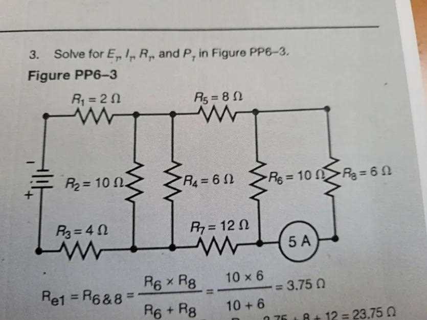 how to calculate current in a schematic diagram