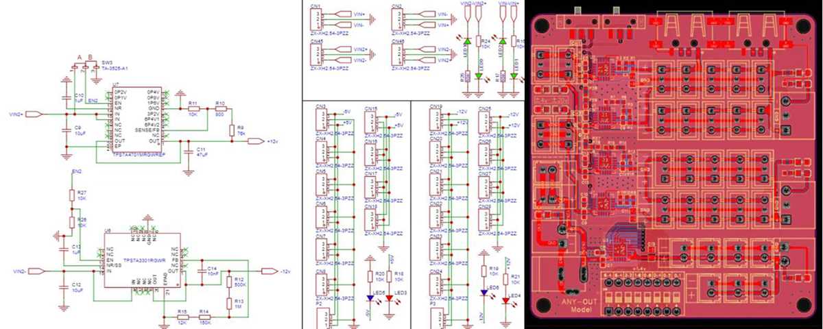 how to convert schematic diagram to pcb layout with diptrace