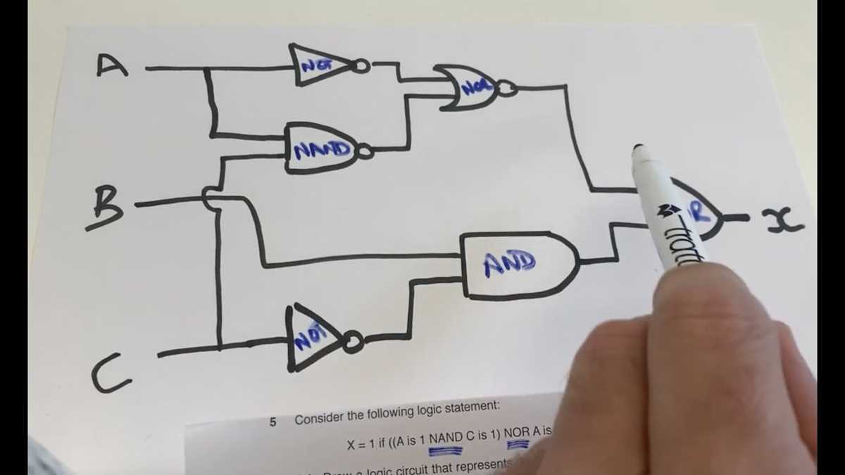 how to draw boolean circuit diagram