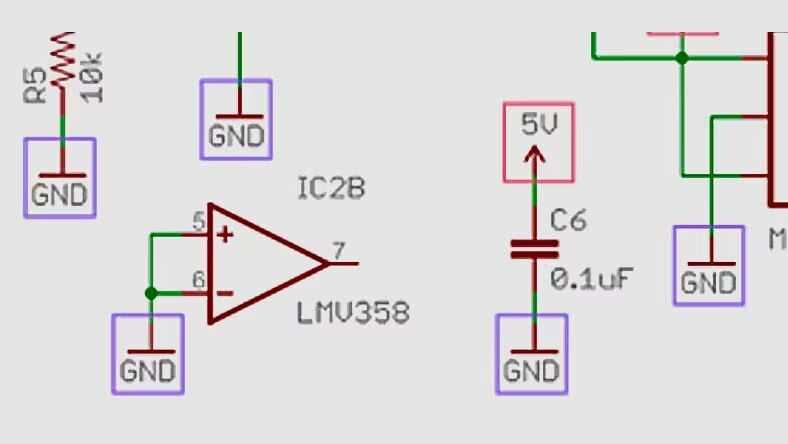 autocad circuit diagram