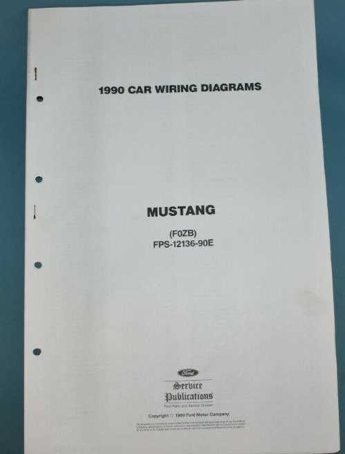 1989 ford mustang wiring diagram