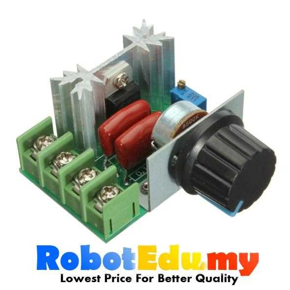 2000w dimmer circuit diagram